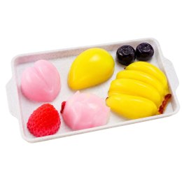 Zestaw Kreatywny Plastyczny Tworzenie Ozdobne Squishy Owoce DIY