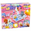Zestaw Kreatywny Plastyczny Tworzenie Squishy Ozdobne Zwierzaki DIY