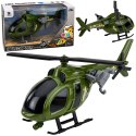 Helikopter Wojskowy Militarny Z Hakiem Światła Dźwięki Zielony