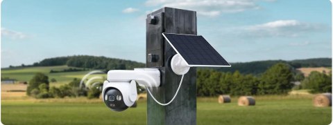 Kamera IP Imou AOV PT Kit 5MP 2.4GHz Wi-Fi i 4G z panelem solarnym, kartą pamięci 32GB i kartą SIM