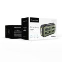 Radio solarne, przenośne radio awaryjne SOS, powerbank 10000mAh, latarka, dynamo, Kruger&Matz