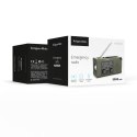 Radio solarne, przenośne radio awaryjne SOS, powerbank 5000mAh, latarka, dynamo, Kruger&Matz