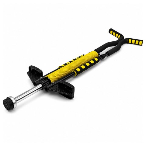 Skoczek Drążek Pogo Do Skakania Dla Dzieci Jump Stick Do 70kg Żółty