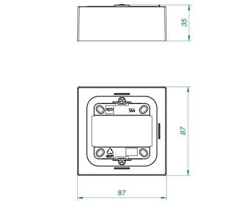 PUSZKA NATYNKOWA POJEDYNCZA SANTRA/1480-10/EPN Elektro-Plast