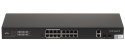 ZARZĄDZALNY SWITCH PRZEMYSŁOWY POE NSW3000-17GT1GP1GC-POE-IN 16-PORTOWY SFP UNIVIEW