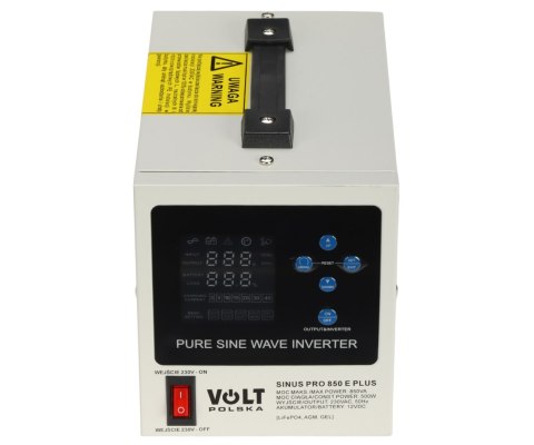 ZASILACZ UPS SINUS-PRO-850E-PLUS 850 VA VOLT Polska
