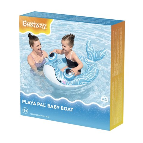 Buoy Buddy Baby Boat Koło Ryba Bestway 34213