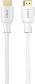 Kabel HDMI Unitek 2.1 8K HDR biały 0,5m