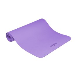 Mata gimnastyczna do ćwiczeń joga, pilates, fitness, 183x61cm, 4mm, REBEL