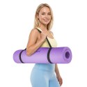 Mata gimnastyczna do ćwiczeń joga, pilates, fitness, 183x61cm, 4mm, REBEL