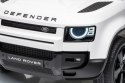 Auto Land Rover Defender białe na akumulator dla dzieci + pilot R/C