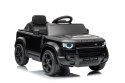 Auto Land Rover Defender czarne na akumulator dla dzieci + pilot R/C