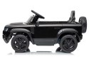 Auto Land Rover Defender czarne na akumulator dla dzieci + pilot R/C