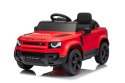Auto Land Rover Defender czerwone na akumulator dla dzieci + pilot R/C