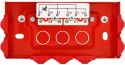Puszka instalacyjna przeciwpożarowa W2 PIP-2AN rozgałęźna 4mm2