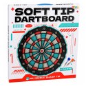 Tarcza Do Darta Soft Tip Rzutki Gra Zręcznościowa Towarzyska Zestaw 42,5 cm