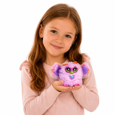 Zwierzak Interaktywny Stworek Genie Pets Światła Dźwięk Zawieszka Fioletowy