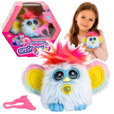 Zwierzak Interaktywny Stworek Genie Pets Światła Dźwięki Zawieszka Kolorowy
