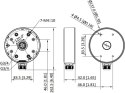 Adapter Hikvision DS-1280ZJ-PT6-Y(BLACK)(O-STD)