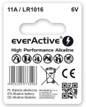 Bateria 11A / LR1016 / MN11 everActive 6V (blister 1 szt.)
