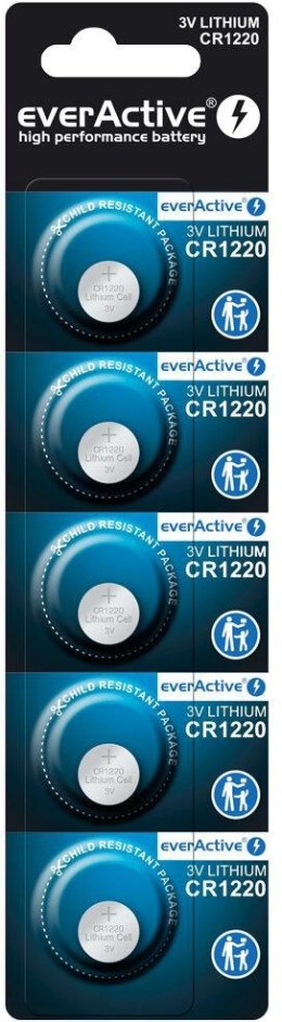 Bateria CR1220 everActive (blister 5 szt.)