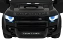 Auto Land Rover Defender czarne na akumulator dla dzieci + pilot R/C