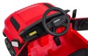 Auto Land Rover Defender czerwone na akumulator dla dzieci + pilot R/C
