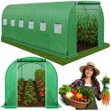Tunel Ogrodowy Foliowy Szklarnia Na Warzywa PRO Stelaż 25MM 6x3x2M 18M²