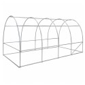 Tunel Ogrodowy Foliowy Szklarnia Na Warzywa PRO Stelaż 25MM 6x3x2M 18M²