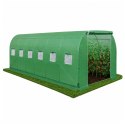 Tunel Ogrodowy Foliowy Szklarnia Na Warzywa PRO Stelaż 25MM 8x3x2M 24M²