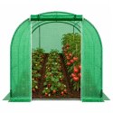 Tunel Ogrodowy Foliowy Szklarnia Na Warzywa PRO Stelaż 25MM 8x3x2M 24M²