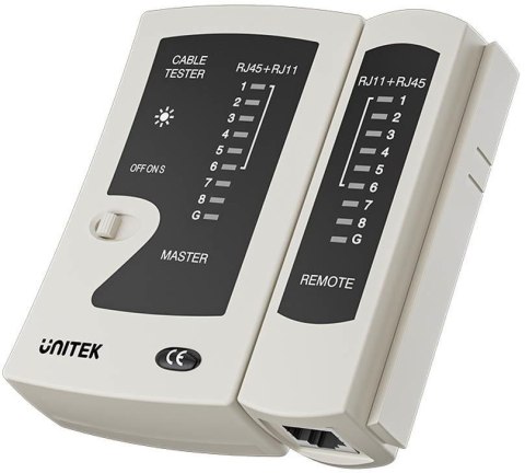 Unitek Tester kabli sieciowych RJ45/RJ11