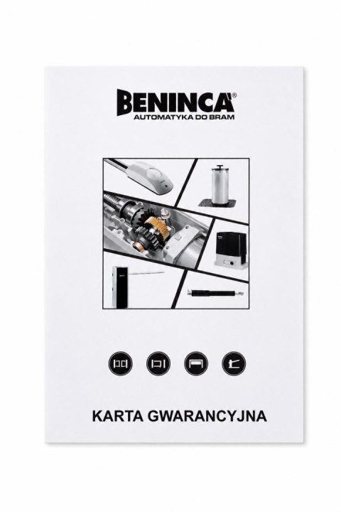 Zestaw Beninca KWOLF624.P2 24V do 600kg bram przesuwnych
