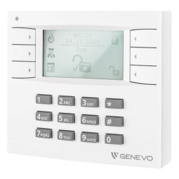 KLAWIATURA DO CENTRALI ALARMOWEJ PRIMA-LCD-WH-WH GENEVO