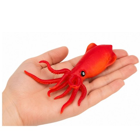 Kałamarnica Gumowa Figurka Rozciągliwa Realistyczna Zwierzę Morskie 18 cm