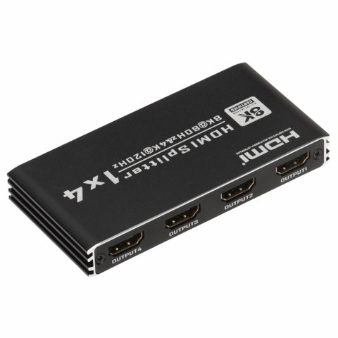 ROZGAŁĘŹNIK HDMI-SP-1/4-2.1 PAWONIK
