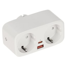 INTELIGENTNE GNIAZDO ELEKTRYCZNE ATLO-WS99EU-TUYA Wi-Fi, Tuya Smart