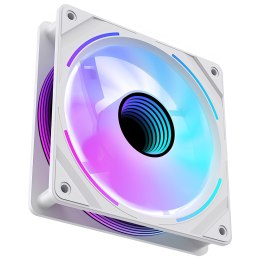 WENTYLATOR S-1200-MIRROR-WHITE 1600 RPM ARGB LOVINGCOOL