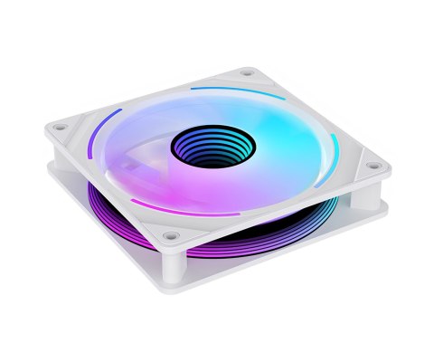 WENTYLATOR S-1200-MIRROR-WHITE 1600 RPM ARGB LOVINGCOOL