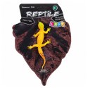Gekon Złocisty Gumowa Figurka Rozciągliwa Realistyczna Gad 15,5 cm