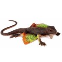 Jaszczurka Agama Błoniasta Gumowa Figurka Rozciągliwa Realistyczna 13 cm