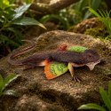 Jaszczurka Agama Błoniasta Gumowa Figurka Rozciągliwa Realistyczna 13 cm