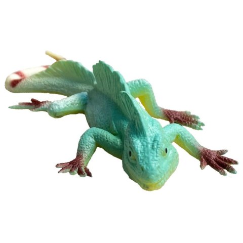 Jaszczurka Agama Żaglowa Gumowa Figurka Rozciągliwa Realistyczna 16 cm