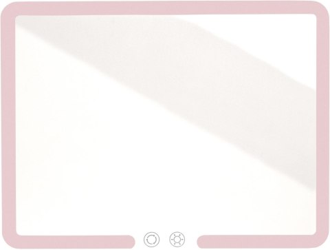 Lusterko do makijażu Humanas HS-ML02 z podświetleniem LED - różowy