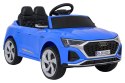 Auto Audi SQ8 niebieskie na akumulator dla dzieci + pilot 2,4 GHz