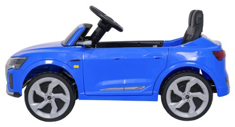 Auto Audi SQ8 niebieskie na akumulator dla dzieci + pilot 2,4 GHz