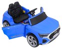 Auto Audi SQ8 niebieskie na akumulator dla dzieci + pilot 2,4 GHz