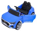 Auto Audi SQ8 niebieskie na akumulator dla dzieci + pilot 2,4 GHz