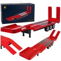 Przyczepa Niskopodwoziowa Naczepa Do Scania 770S Huina Szara 1:18