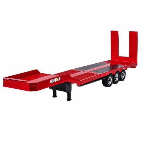 Przyczepa Niskopodwoziowa Naczepa Do Scania 770S Huina Szara 1:18